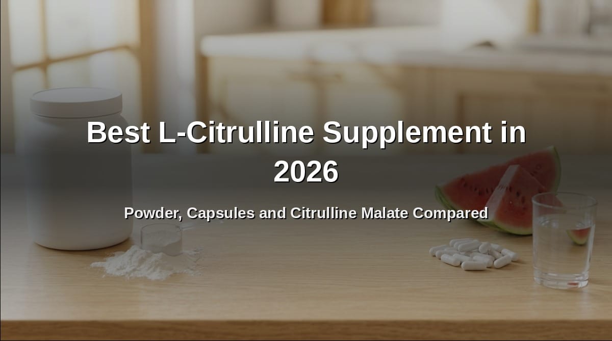 Best L-Citrulline Supplement in 2026: Powder, Capsules and Citrulline Malate Compared