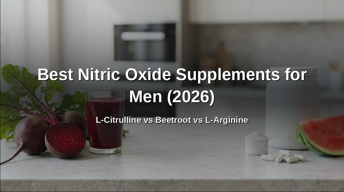 Best Nitric Oxide Supplements for Men (2026): L-Citrulline vs Beetroot vs L-Arginine