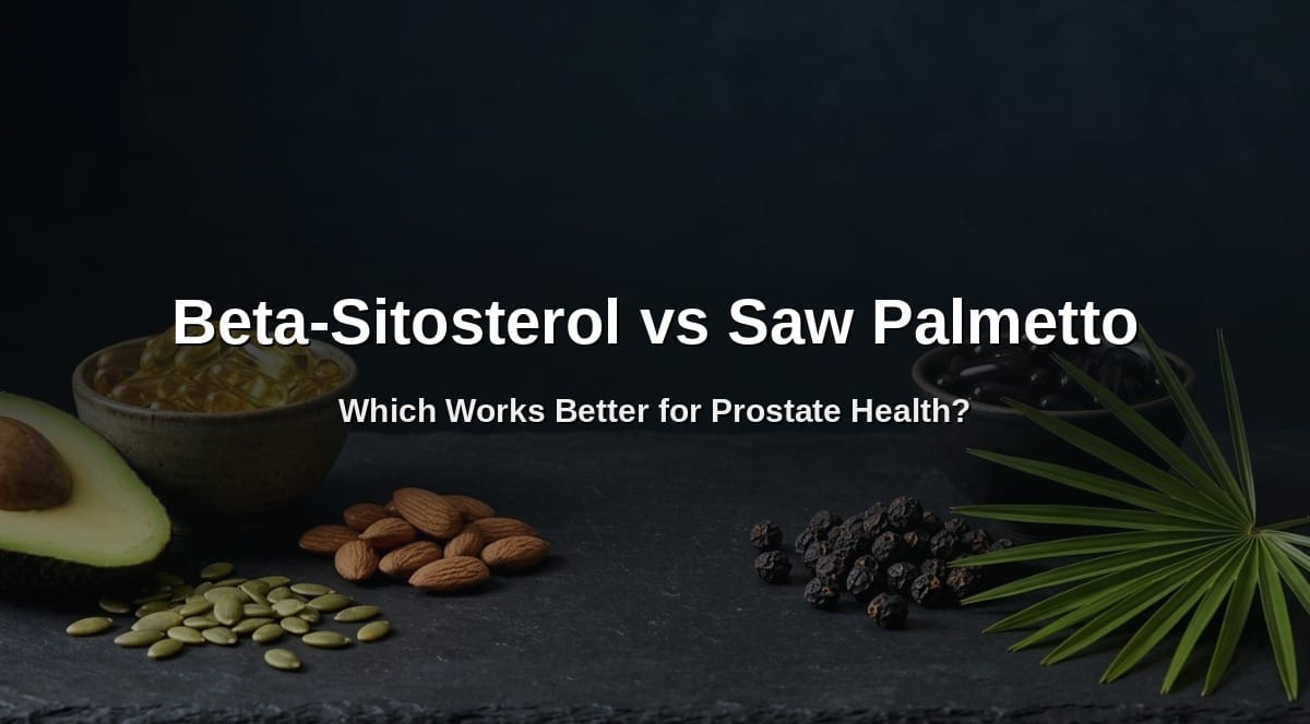 Beta-Sitosterol vs Saw Palmetto: Which Works Better for Prostate Health?