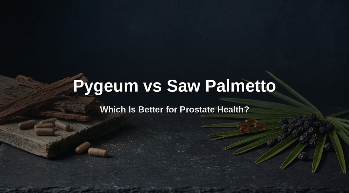 Pygeum vs Saw Palmetto: Which Is Better for Prostate Health?